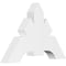 Ekena Millwork Vanguard Architectural Grade PVC Gable Bracket, 36"W x 24"H x 4"D x 6"F, 16/12 Pitch GBP036X24X0406VAN00 - alternate 1